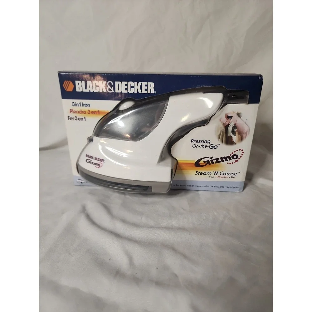 Gizmo Black&Decker Steam and Crease